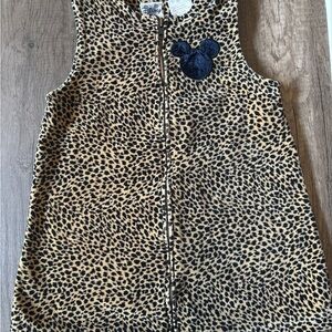 Disney Leopard Print Dress - vintage